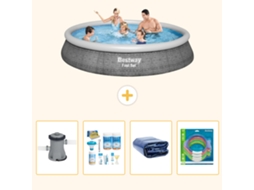 Bestway Piscina Bestway Fast Set Redonda - 396x84 Cm - 5-peças S282