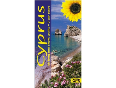 Livro Cyprus Sunflower Walking Guide de Geoff Daniel (Inglês)