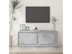 Vidaxl Mesa De Centro 102x50x44 Cm Derivados De Madeira Cinza Cimento