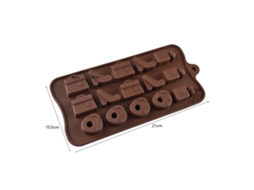 Desenho Animado Forma Silicone para Chocolates e Gomas, Ideal para Doces HEXINYIGJLY