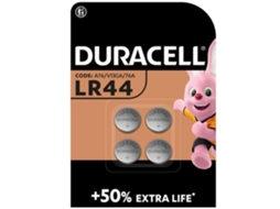 DURACELL Specialty Lr44 1.5V Alkaline Button Cell Pilhas Pacote com 4 76A/A76/V13Ga