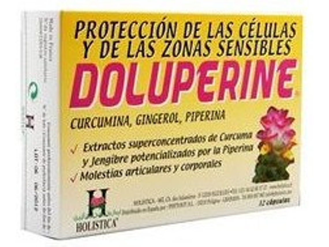 Suplemento Alimentar HOLISTICA Doluperine (32 Cápsulas)