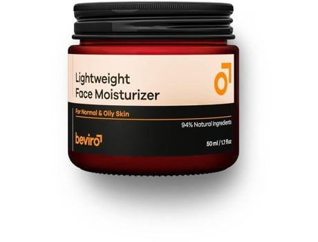 Hidratante suave para pele normal ou rosto 50 ml Beviro