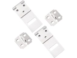 Conjunto De 2 Fechos Aço Inoxidável Antirroubo Portas, Janelas, Portões, Armários E Móveis Da Popetpop