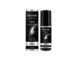 Gleamxi Spray para Cabelo Preto, Fórmula Suave, Realça a Cor e o Brilho LAXISCREED