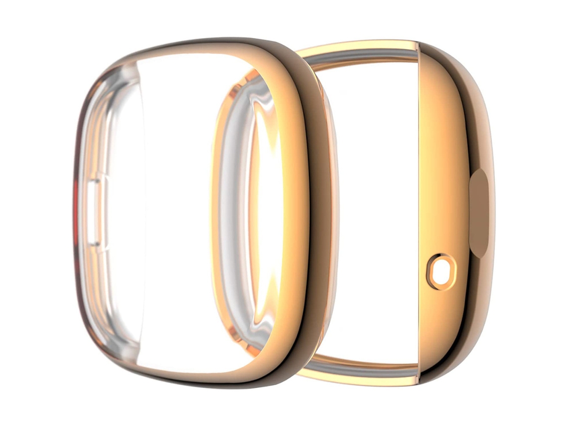 Capa Para Fitbit Versa 2 (ouro Rosa) Spqment