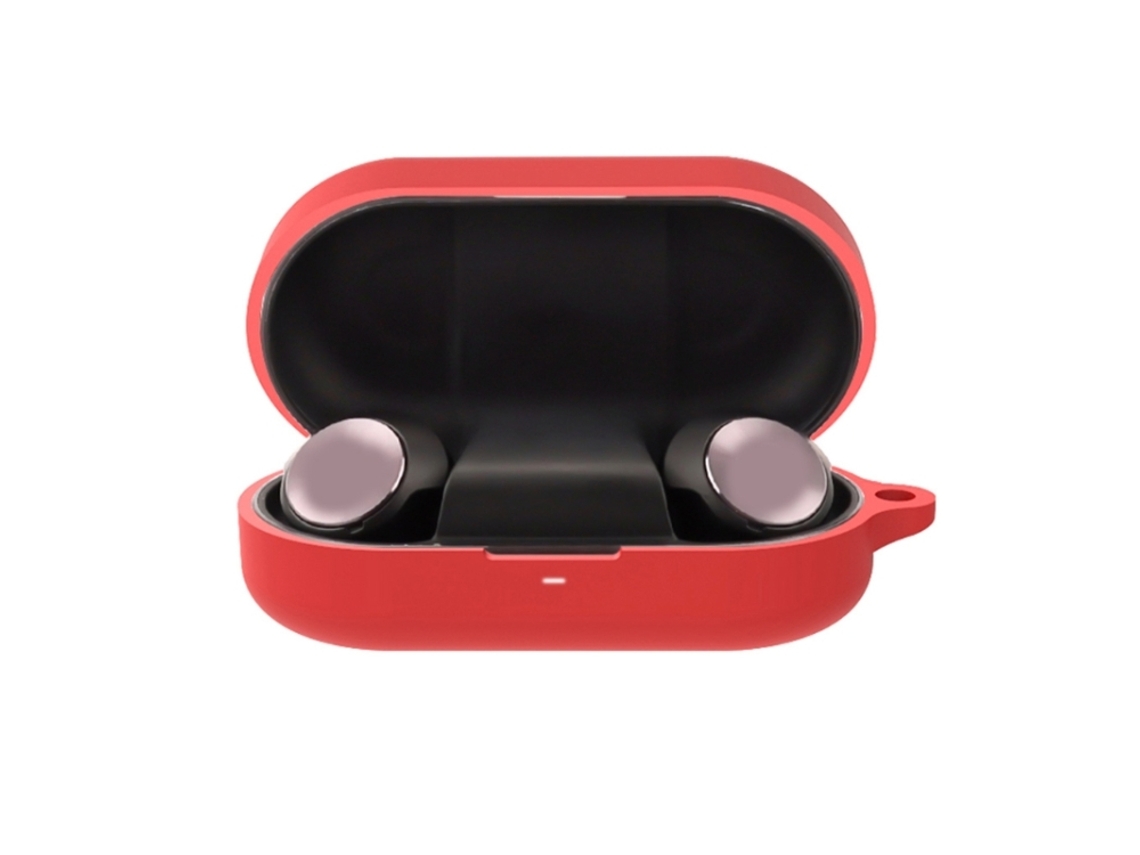 Capa Protetora Halinuia Silicone Eq Com Mosquetão Modelo Bo (compatível Bo Beoplay, Gancho Metálico Portátil)
