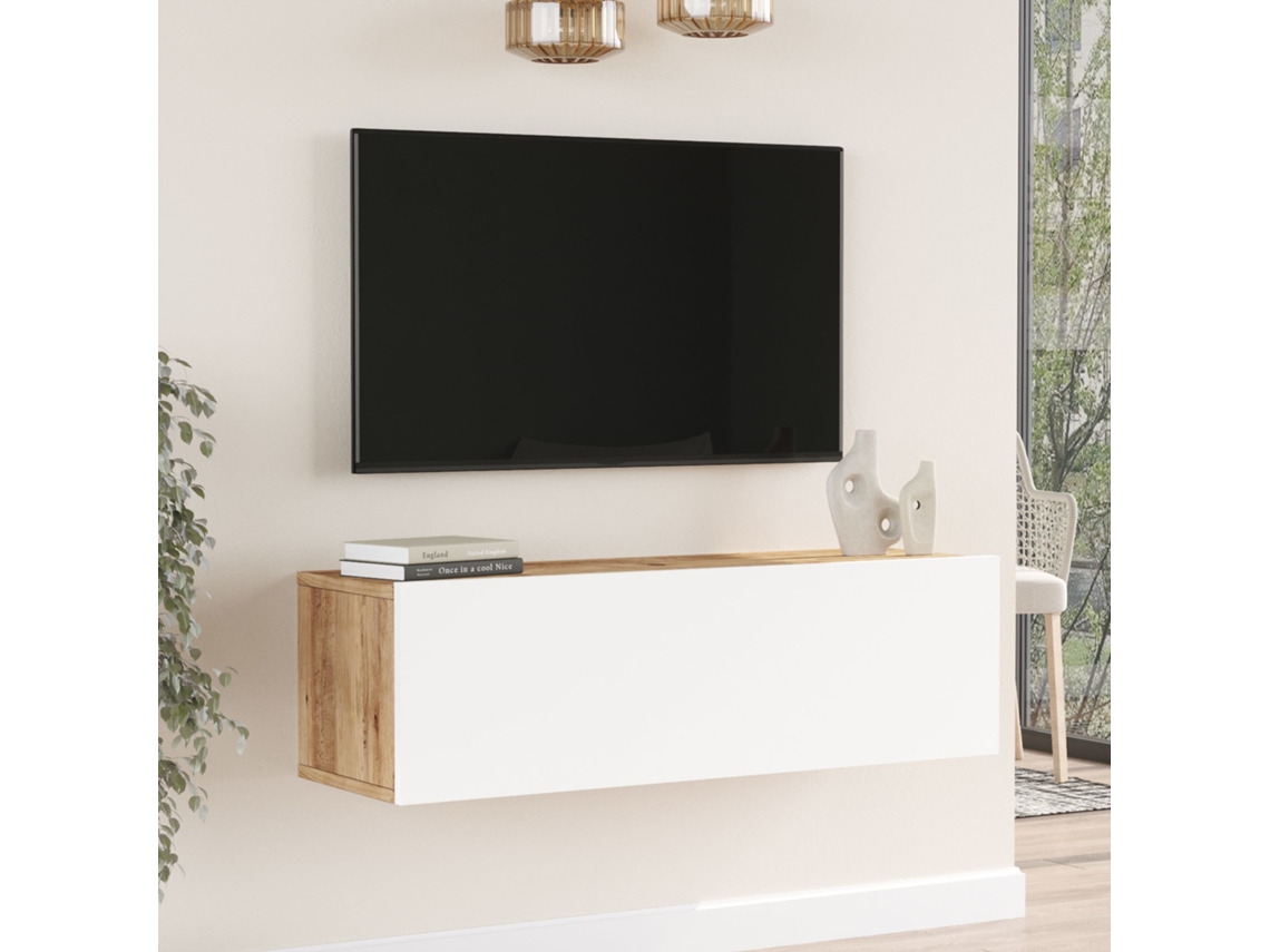 Móvel de TV [EN.CASA] (Aglomerado - Multicor - 29,5 x 100 x 31,5 cm)