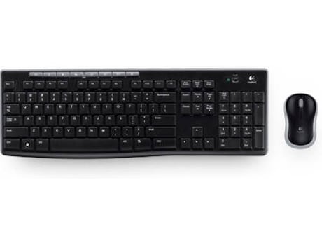 Teclado LOGITECH MK270 (Wireless - Layout Russo - Teclado Numérico)
