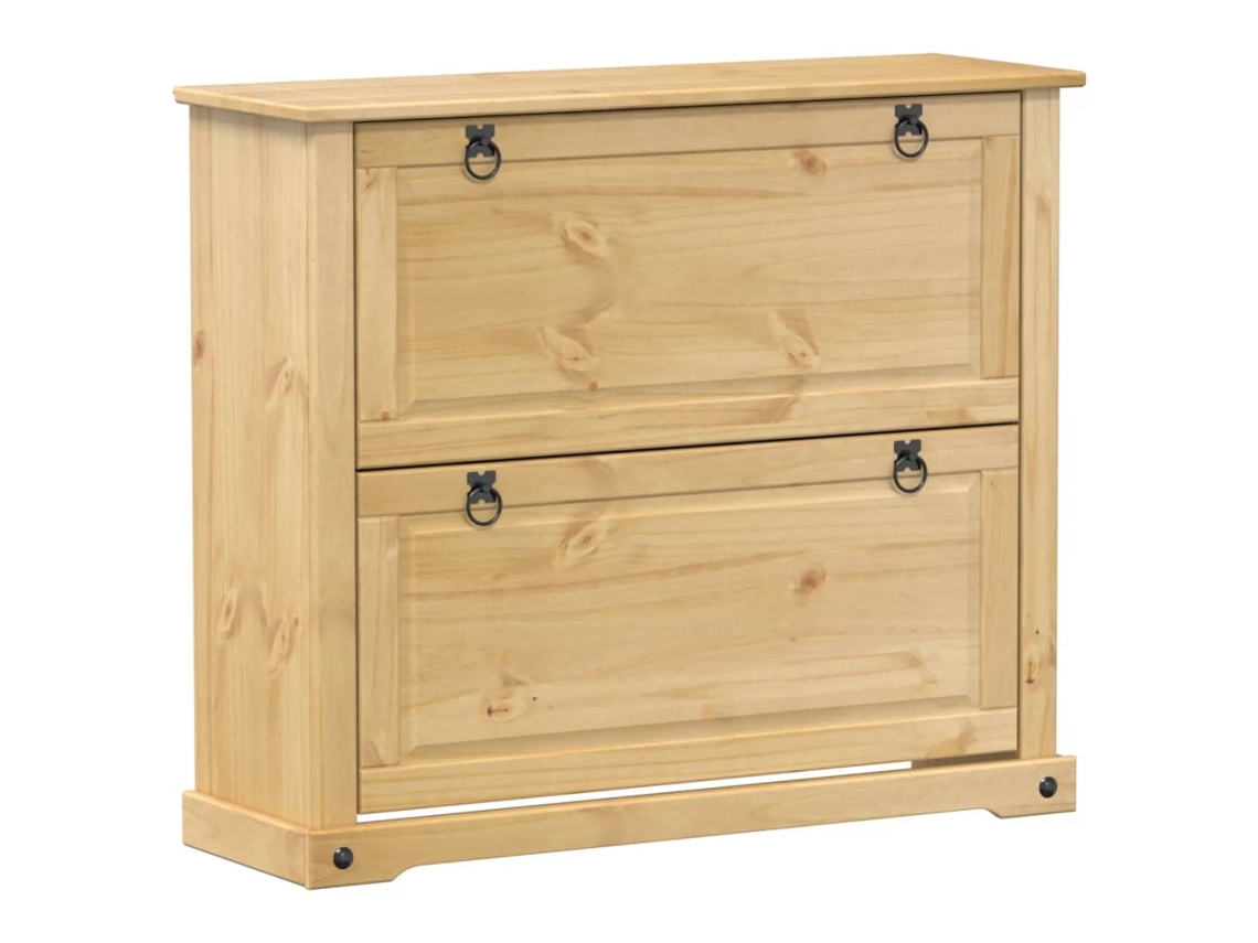 Shoe Cabinet, Shoe Cabinets Vidaxl Marrom Madeira De Pinho (n/a)