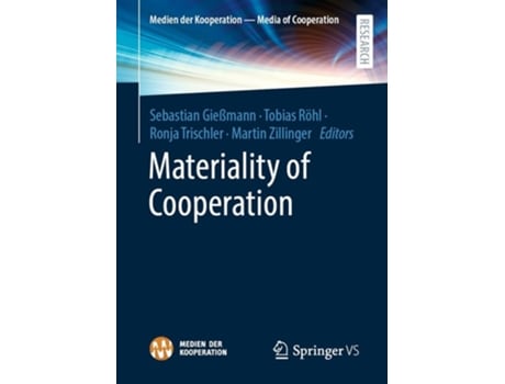Livro Materiality of Cooperation de Gießmann, Sebastian et al. (Inglês)