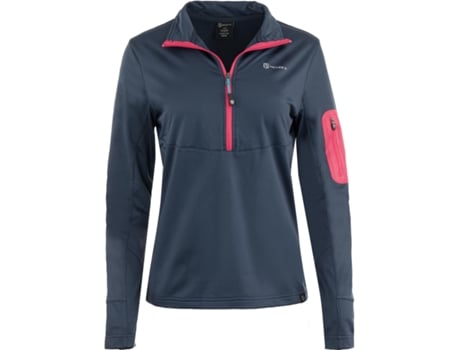 Moletom feminino McKees com zíper e gola alta: conforto e estilo