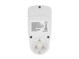 Medidor de Consumo Eléctrico 230v/16a Tomacorriente Control de Costos Con Pantalla Lcd Grande