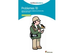 Livro SANTILLANA QUADERNS PROBLEMES 10