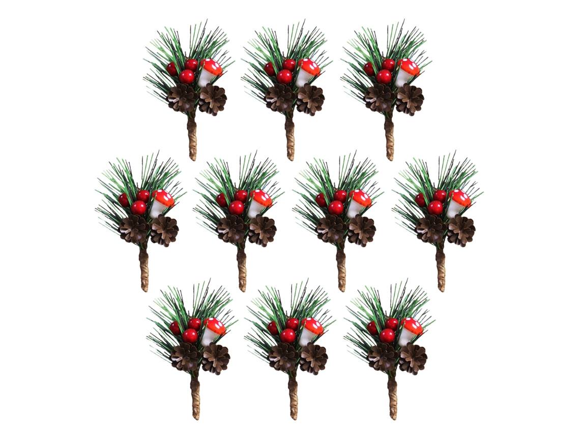 Enfeites de Natal com Frutas Artificiais e Bagas LAXISCREED
