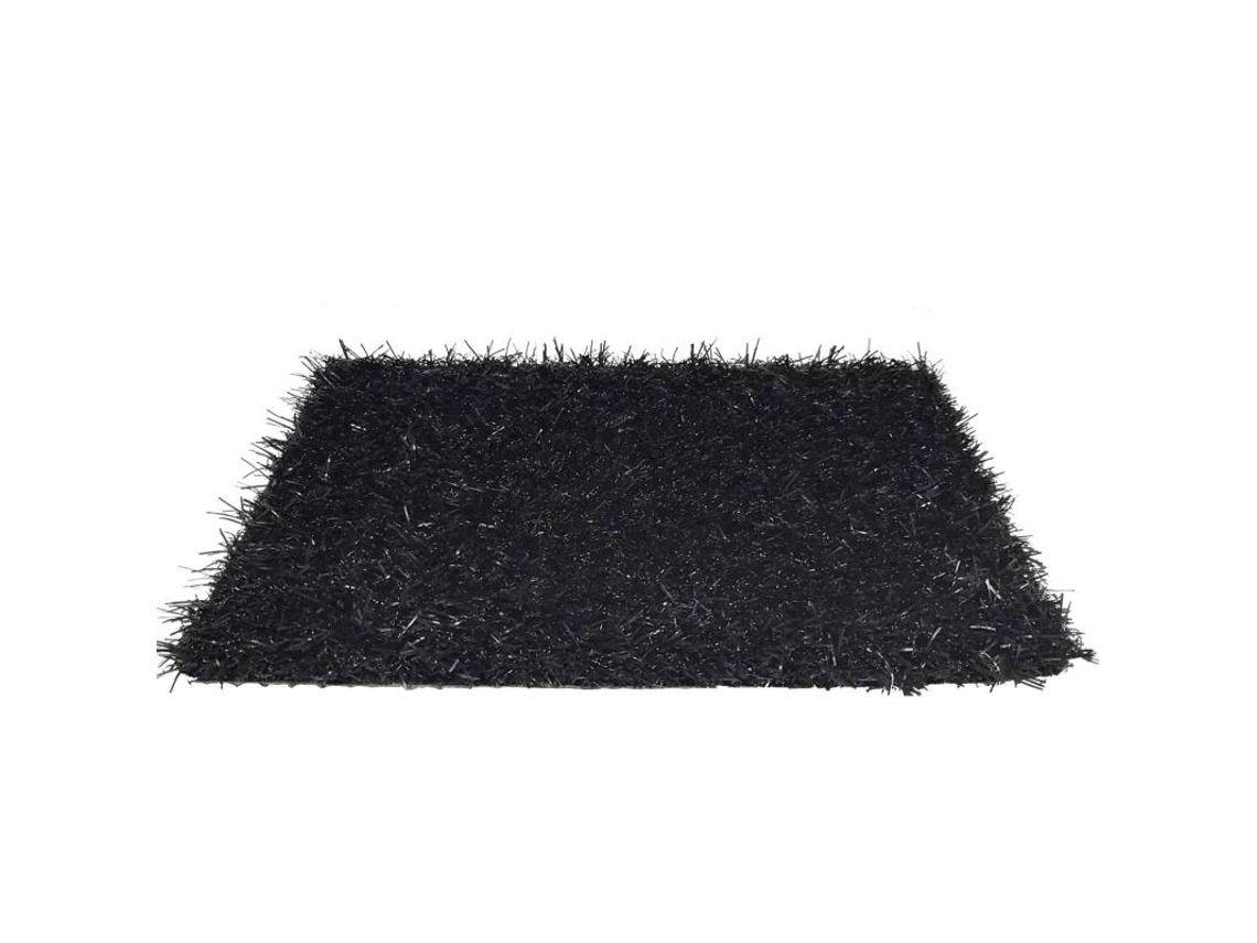BONERVA Grama Artificial Colorterra Plus Preto 20 mm Rolo 2 x 4 m