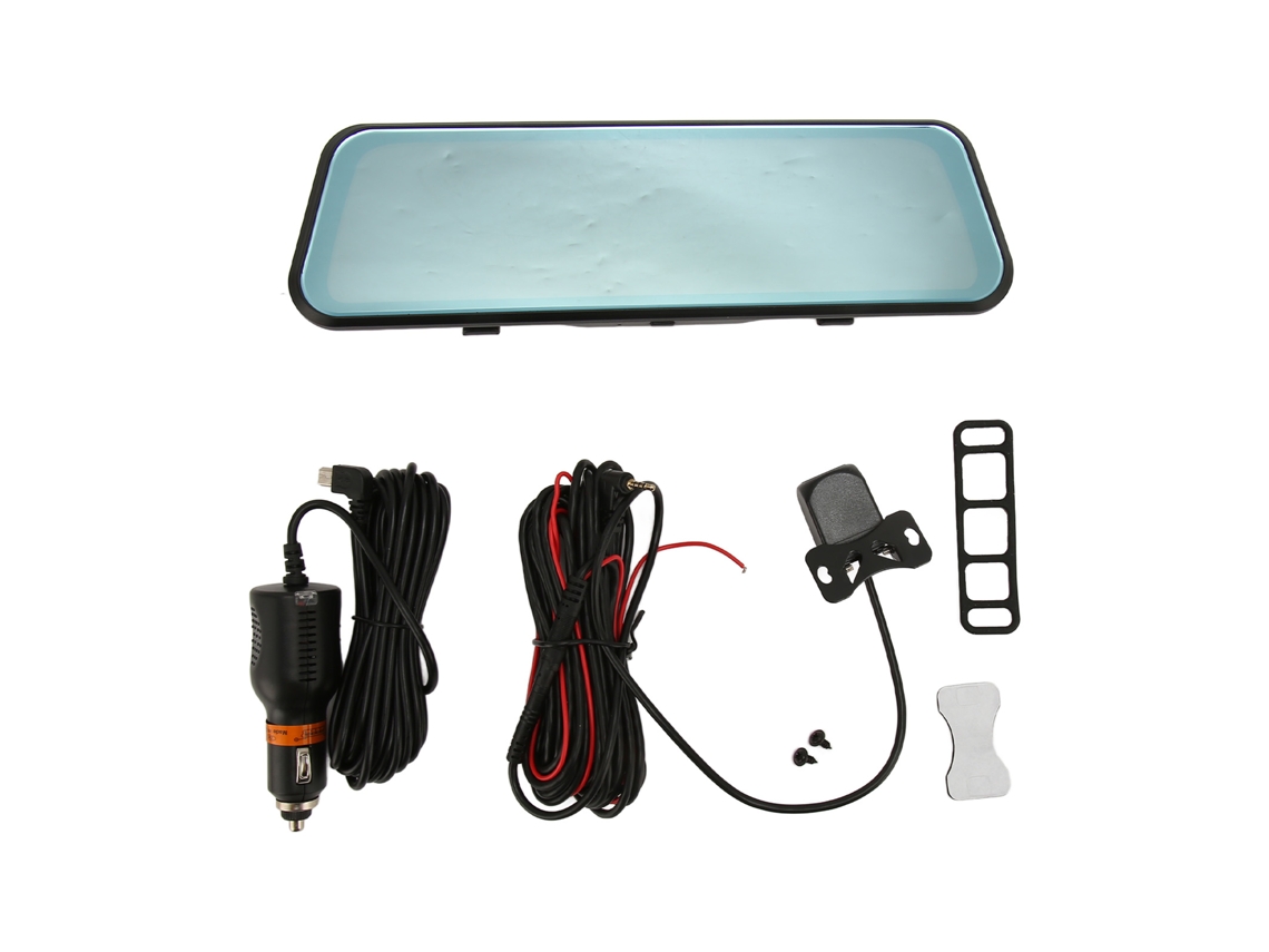 Câmera De Ré Inteligente Full Hd 1080p 9.66" Com Sensor G