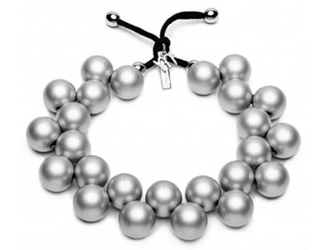 Collier Ballsmania C206m Prata Sem Níquel Corantes Não Tóxicos