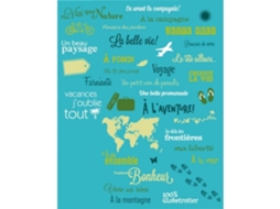 Pacote Maxi De 38 Selos De Viagem Transparentes
