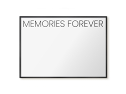Magnetic Glass Board Memories Forever For The Hall Espelharte (100x70 Cm)