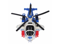 Mali avião Brinquedo Elétrico para Crianças com Luz e Som Hélices Musical Azul