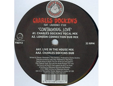 Vinil Contagious Love Fatt Boy Records, Le Millennium