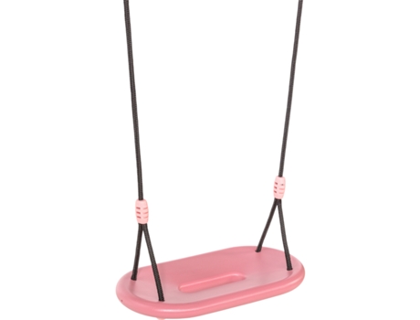 Cadeira De Balanço Ergonômica Dice Xxl Rosa Pastel