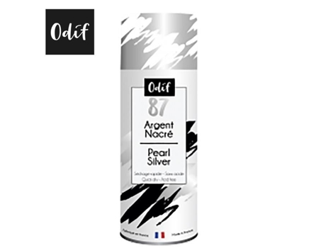 Verniz - ODIF - Efeito pérola - Prata - 125ml