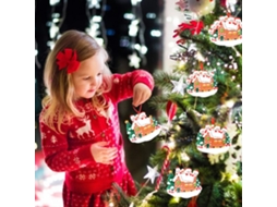 Laxiscreed Decorações De Natal Para Árvore E Pendentes Festivos Para A Época Natalícia