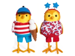 Conjunto de Decorações de Verão com Pássaros Fofos para Quarto e Jardim LAXISCREED