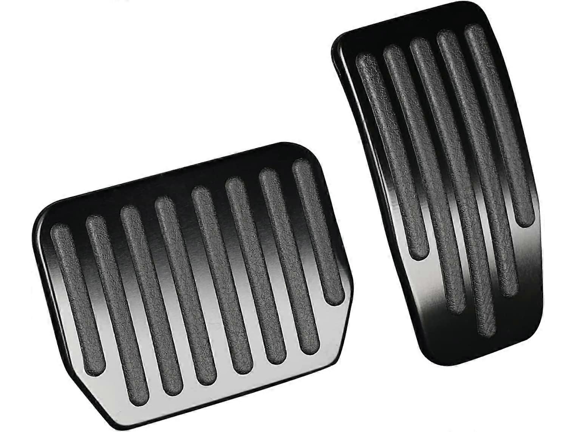 Conjunto Tampões Pedal Qiruimy Tesla Model 3/y Alumínio Antiderrapante