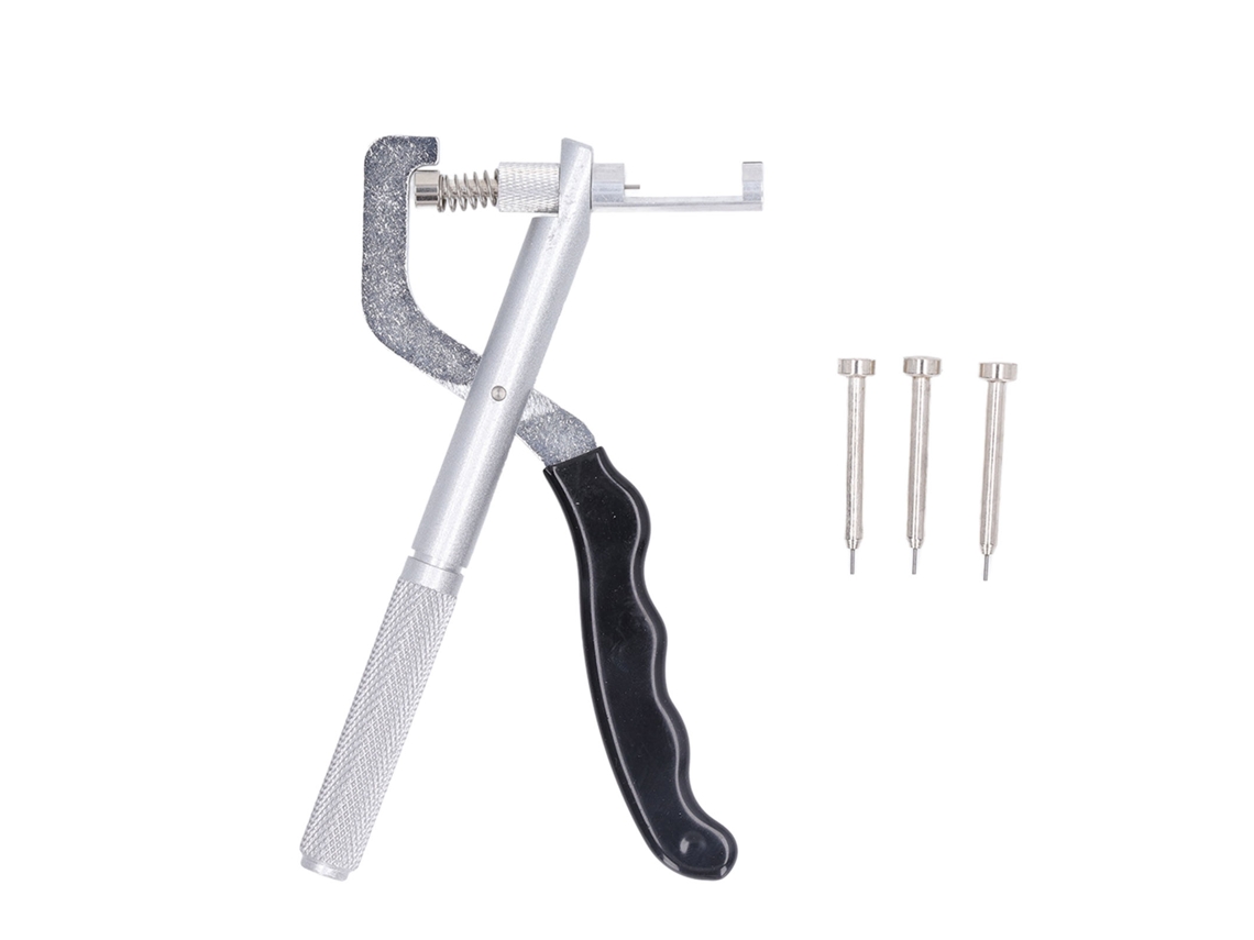 Ferramenta portátil para remoção de pulseiras de relógio, resistente ao desgaste, pinça removedora de pulseiras para relojoeiros.
