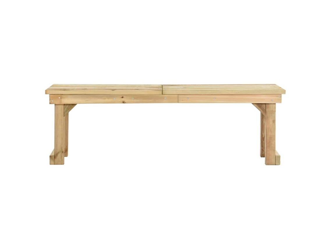 Maison Exclusive - Banco De Jardim 140 Cm Pinho Impregnado
