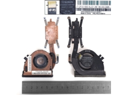 Novo ventilador para laptop Lenovo X240 X250 com dissipador de calor compatível com 90