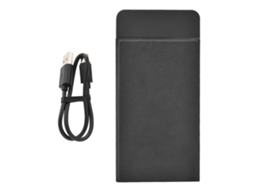 Power Bank Carregador Sem Fio 3 em 1 EOOCOO com Suporte para Telefone