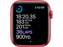 APPLE Watch Series 6 44 mm Vermelho