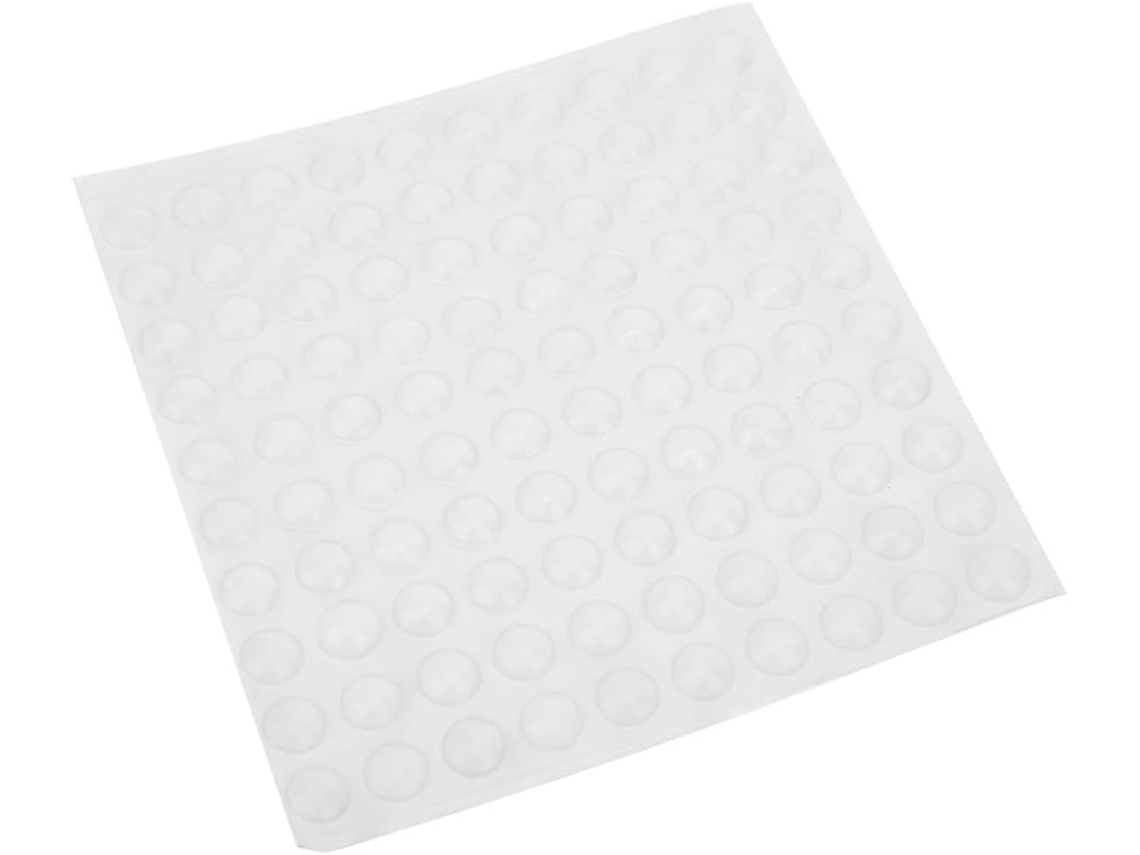 200 Almofadas De Silicone Autoadesivas Transparentes, 10x 3mm, Tapete Antiderrapante Para Móveis, Eletrodomésticos