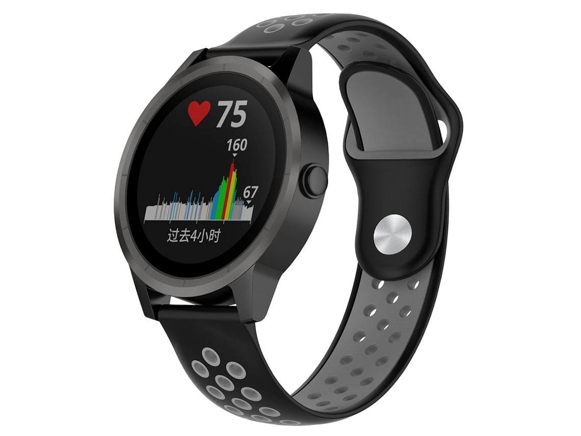 Bracelete Sportystyle Compativel com Xiaomi Watch S4 Sport Preto / Cinza