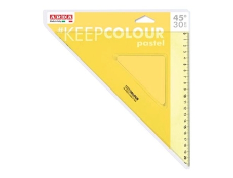 Kcp4530 Cirterio Régua de mesa 300mm Plástico amarelo 1 peça Arda(s)
