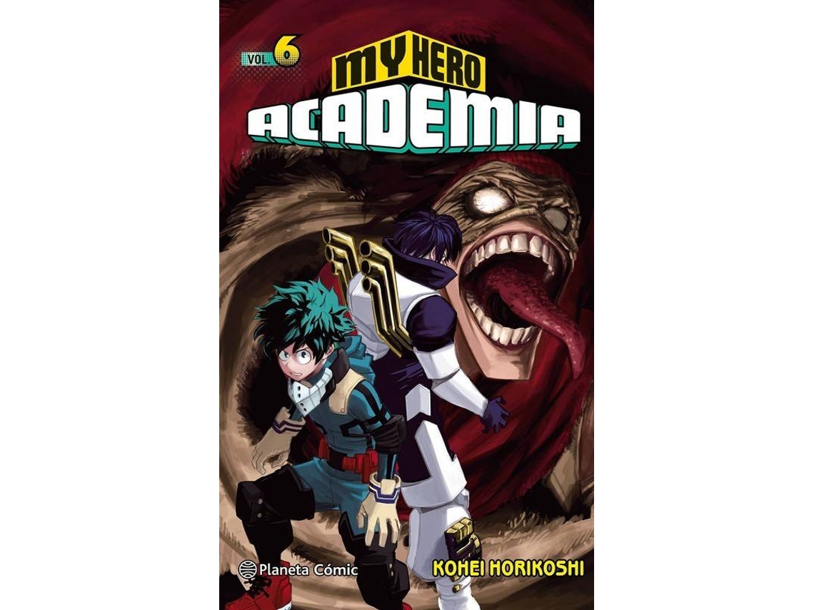 Livro My Hero Academia nº 06 de Kohei Horikoshi (Espanhol)