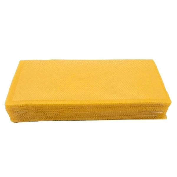 30 Unidades De Folhas Cera Abelha Para Apicultura, Papel Fabricação Velas, Flocos Abelha, Ferramentas Apicultura Amarelas