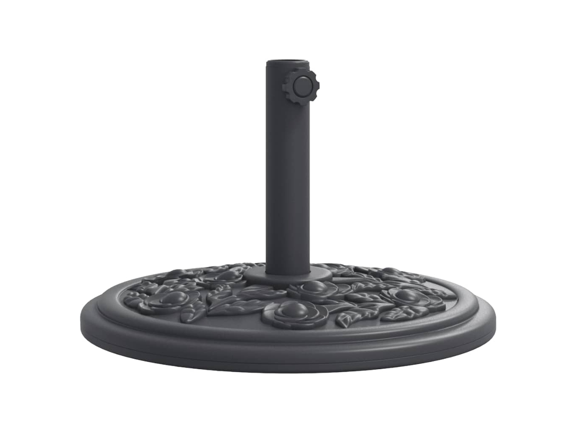 Parasol Base, Parasol Bases Vidaxl Preto Polietileno (n/a)