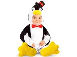 Fato de Bebé MY OTHER ME pinguim com capuz (Tam: 0-6 Meses)