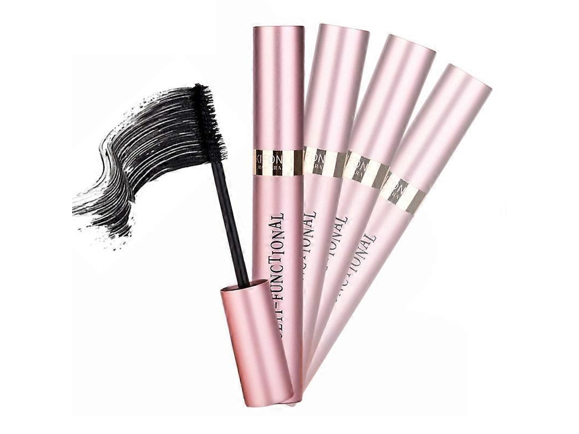Máscara Para Cílios Feminina Com Fibras Sedosas, À Prova De Borrões, Que Alonga E Curva Os Cílios. Maquiagem E Cosméticos. Hengjian