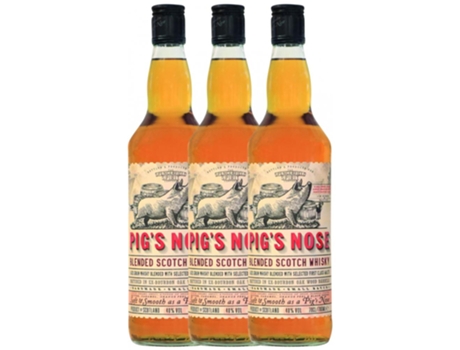 Whisky PIG'S NOSE Blended Pig's Nose Scoth Whisky Reserva (0.7 L - 3 unidades)