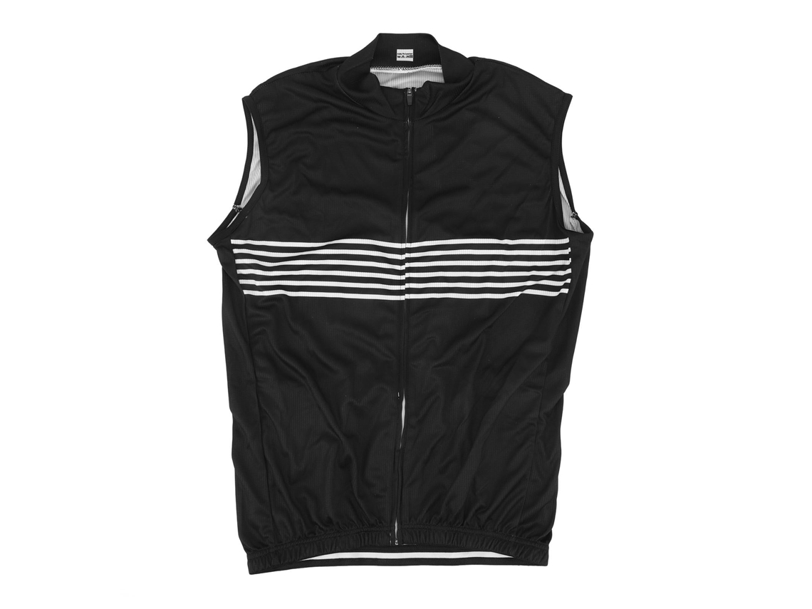 Colete Mali de Ciclismo Sem Mangas, Secagem Rápida, Preto XXXL