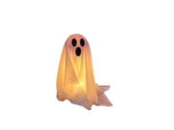 Laxiscreed Fantasma Luminoso Para Decoração De Halloween, 35cm - Fantasia E Ambientação De Festa