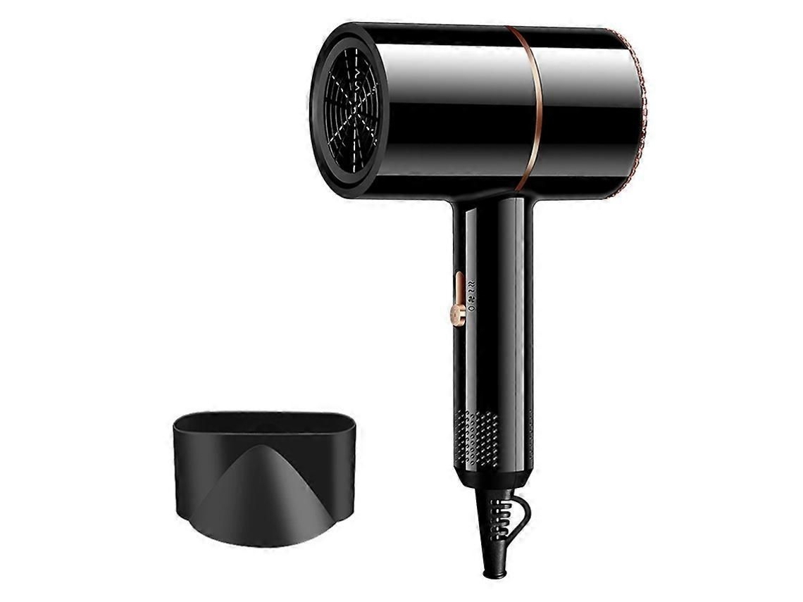 Secador de Cabelo com Concentrador, Doméstico 800 W para Secagem Rápida, Lu Z Azul Muda, Ar Frio e Quente GOKOCO
