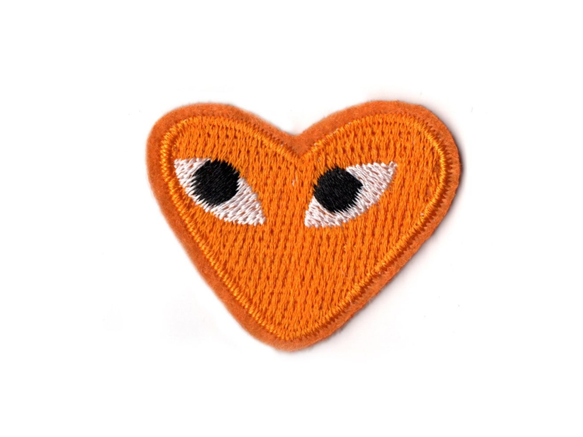 12 Unidades/saco De Emblemas Bordados Em Forma De Coração 5/5 Slowmoose