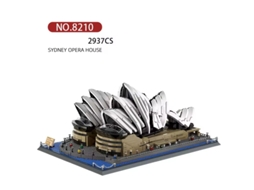 Kit de Construção com Blocos de Montar da Ópera de Sydney com 2937 Peças MDUG (2937 Peças)